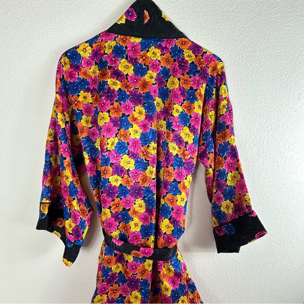 Dior Floral Multicolor Robe - Picture 3 of 7